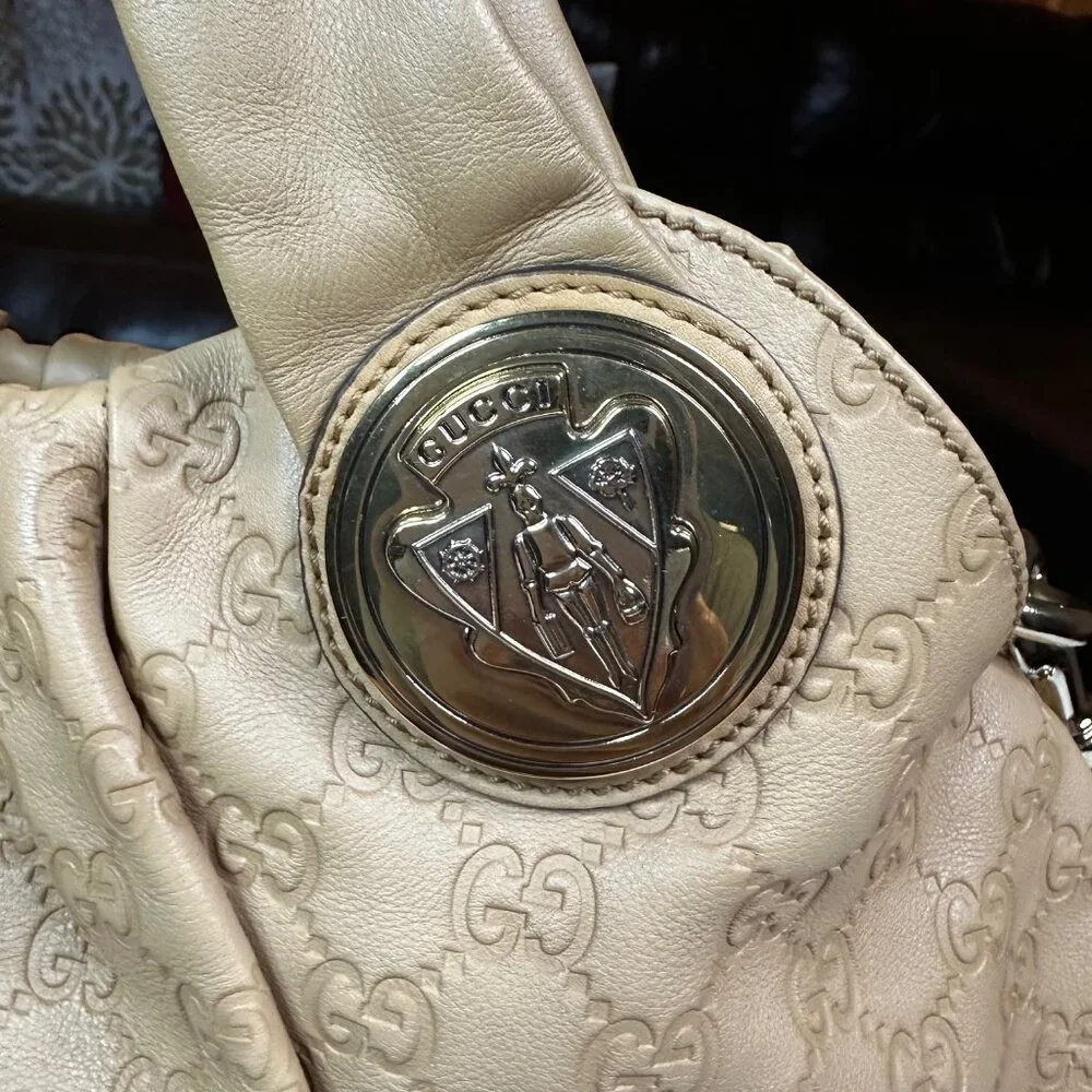 ❌SOLD❌Authentic Gucci Guccissima Leather Large Hysteria Hobo Bag - Picture 5 of 16